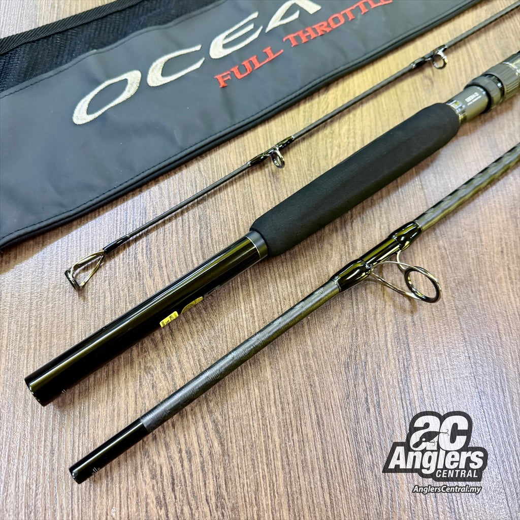 Ocea Plugger Full Throttle S83H-3 (3 Piece) (USED, 9/10) with rod
