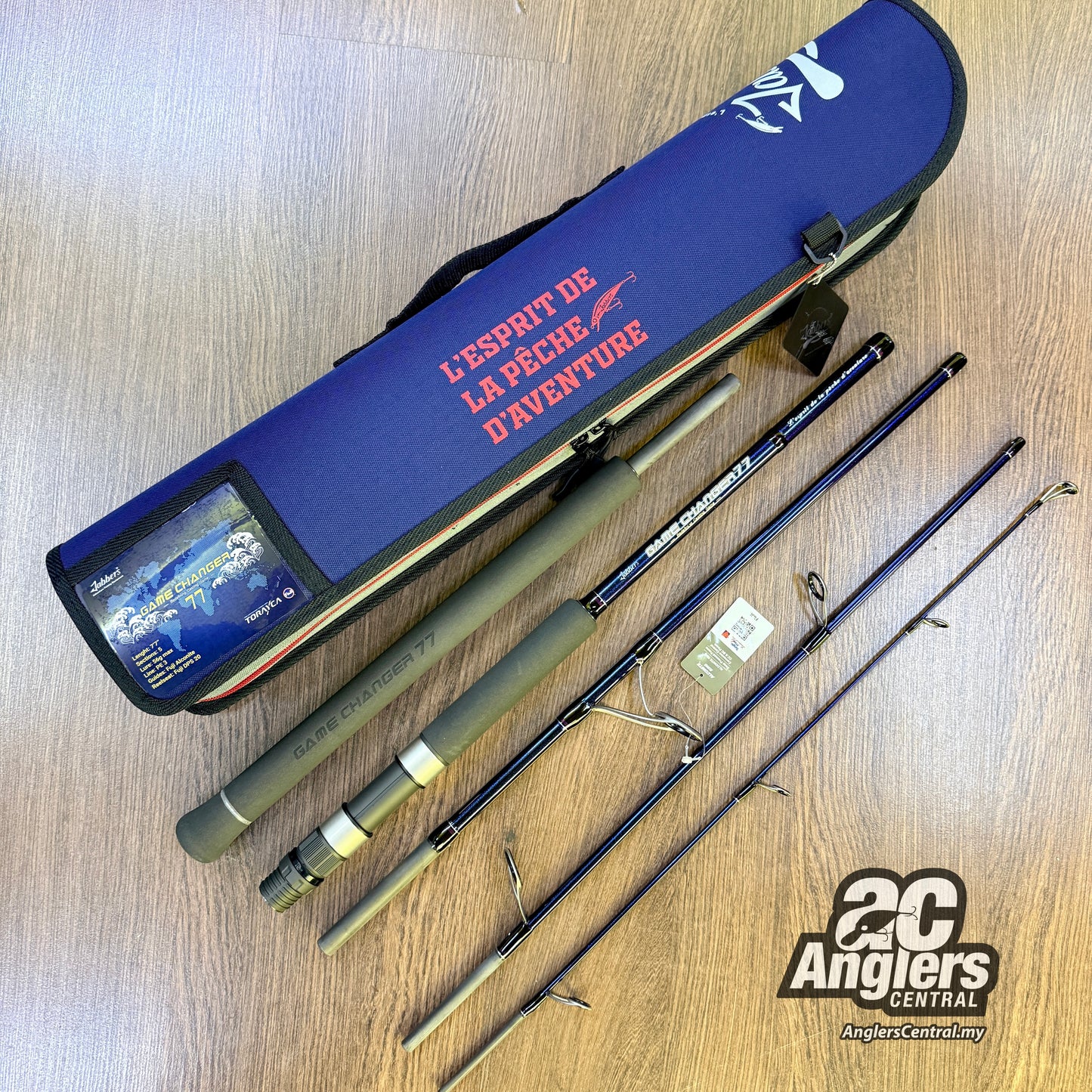 GCS-775M Gamechanger 5pc Travel Rod (Spin) PE3