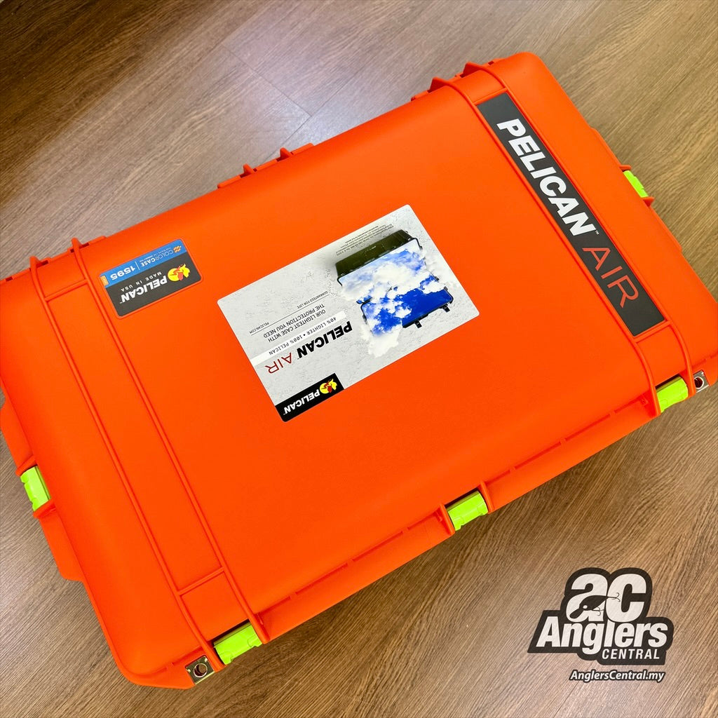 1595 Air Case (ColorCase) Orange & Lime Green Empty