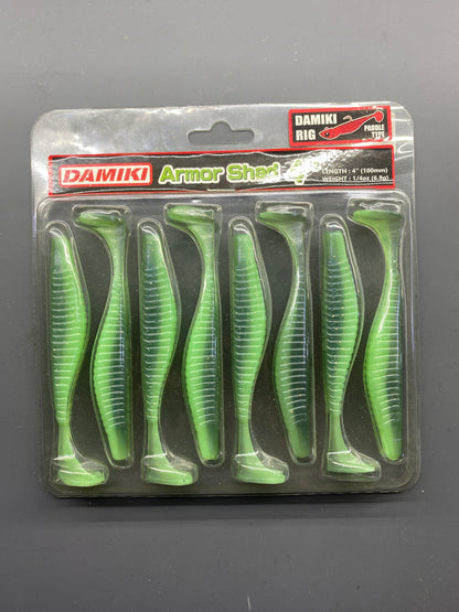Damiki Armour Shad Paddle 4 inch