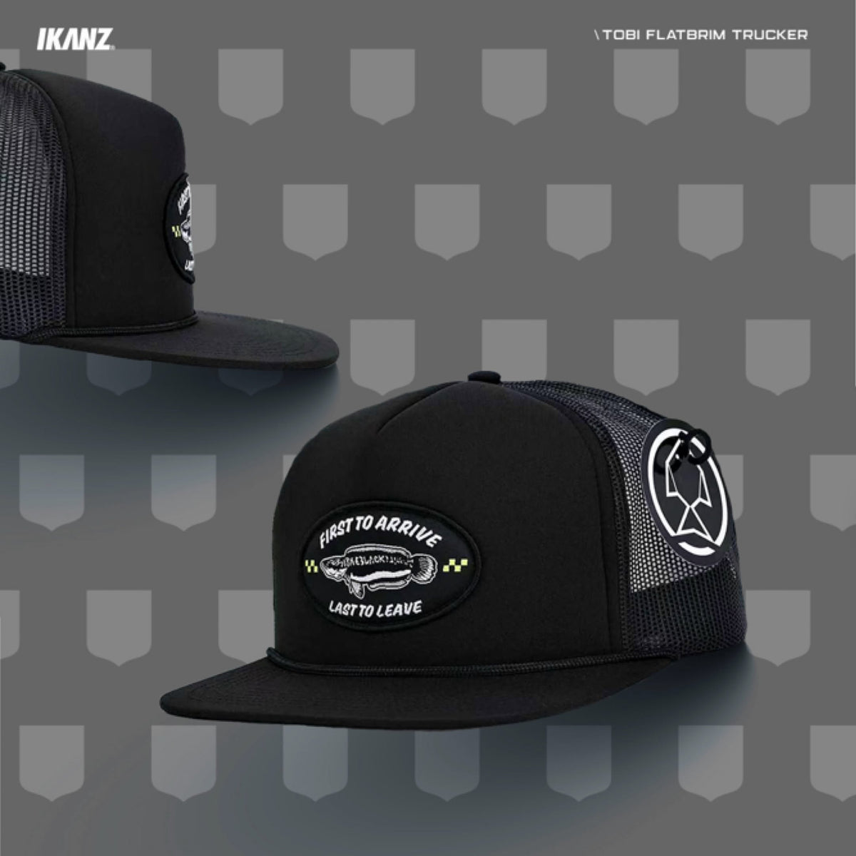 26 Tobi Flatbrim Trucker