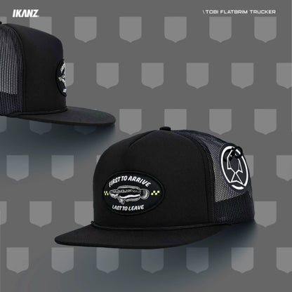 26 Tobi Flatbrim Trucker