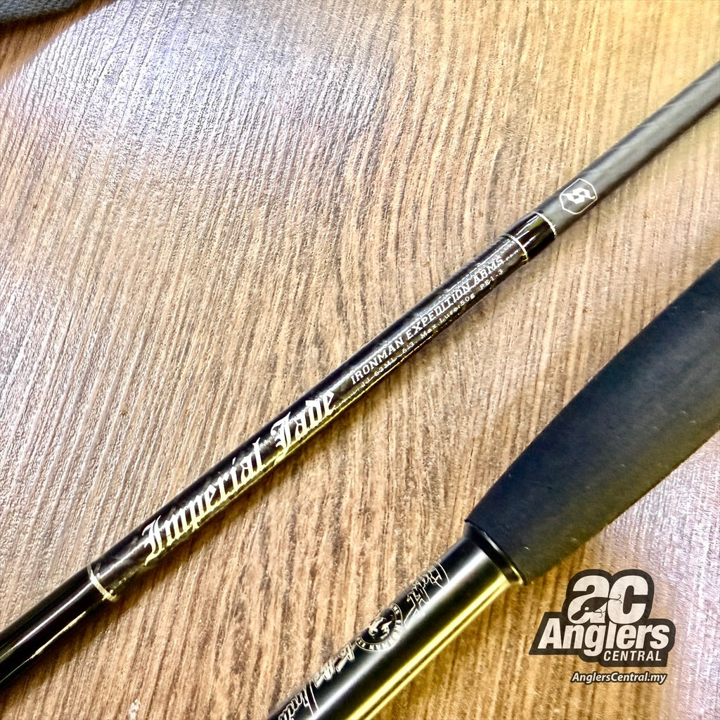 Senses Imperial Jade Ironman Expedition Arms IJ-63ML PE1-3 (USED, 9/10) with rod bag/sleeve