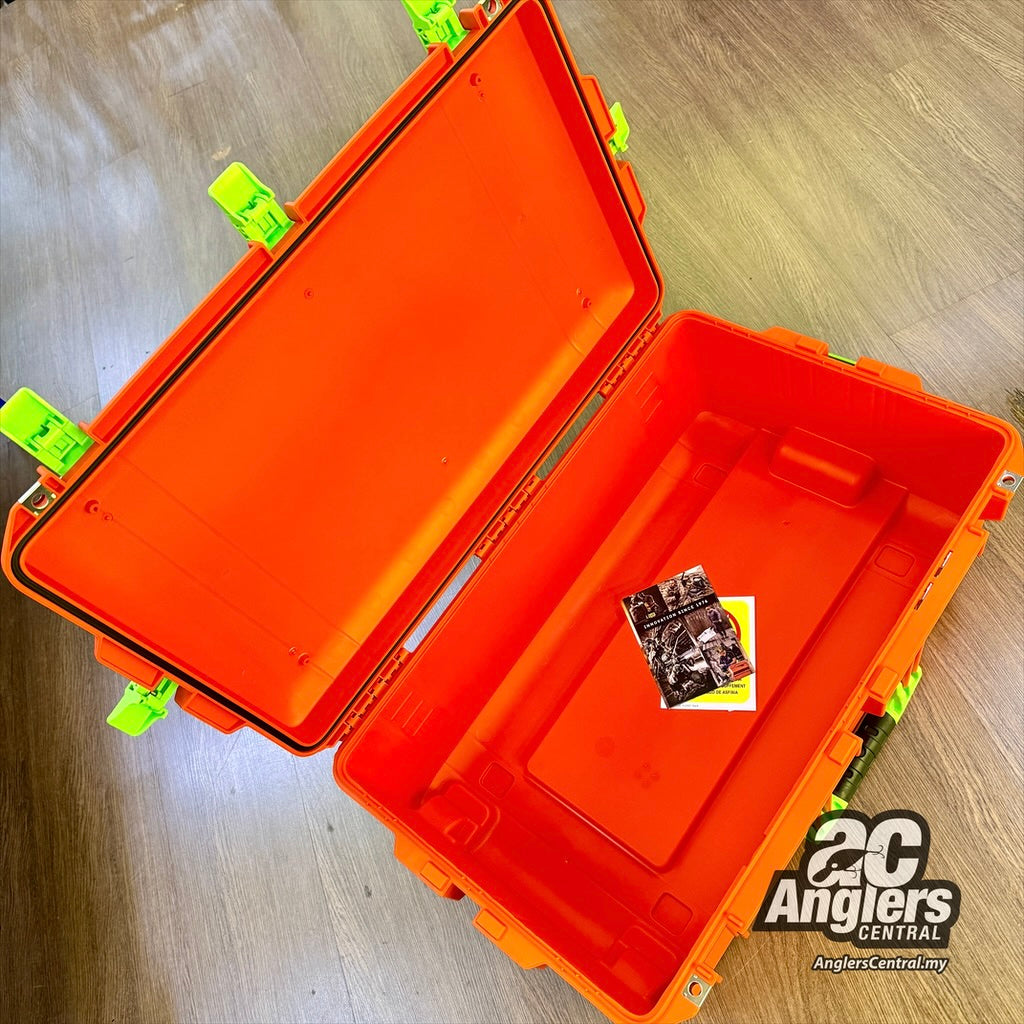 1595 Air Case (ColorCase) Orange & Lime Green Empty