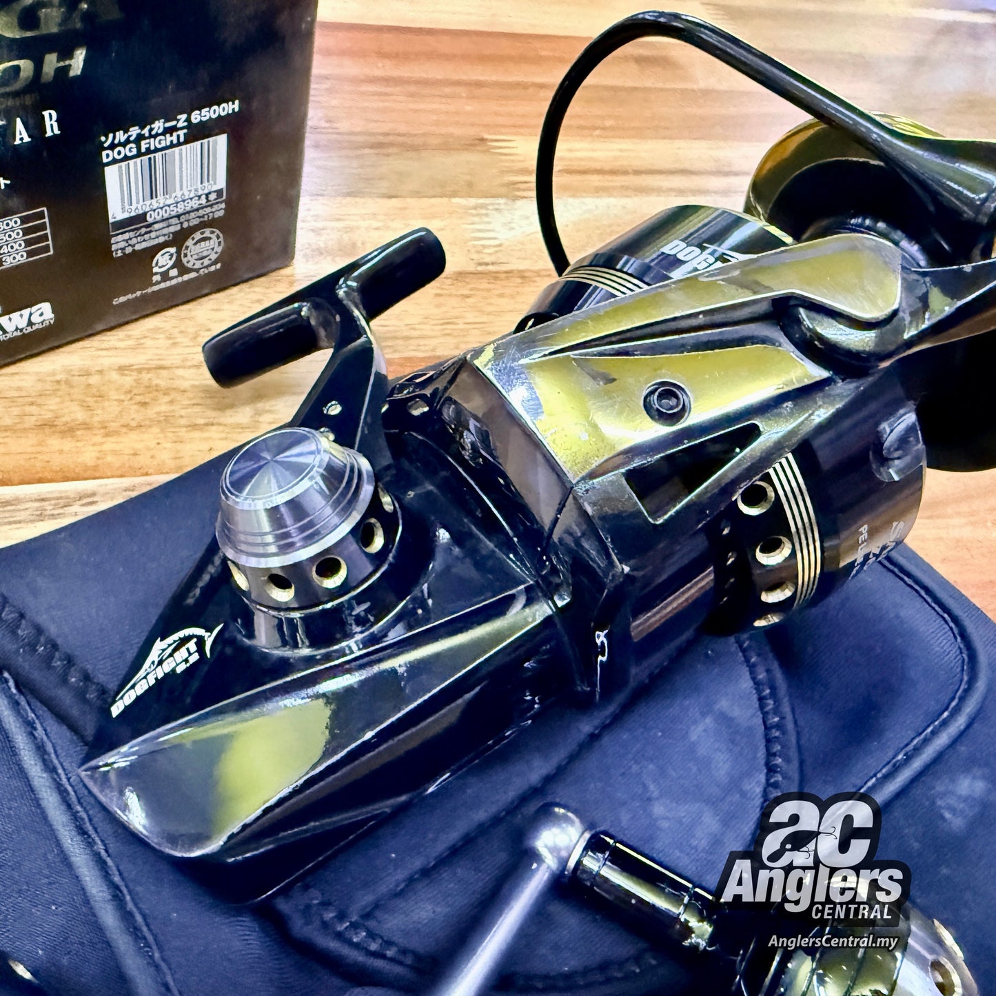 2006 Saltiga Z6500H Dogfight (USED, 8.5/10) complete box set (spare spool option)
