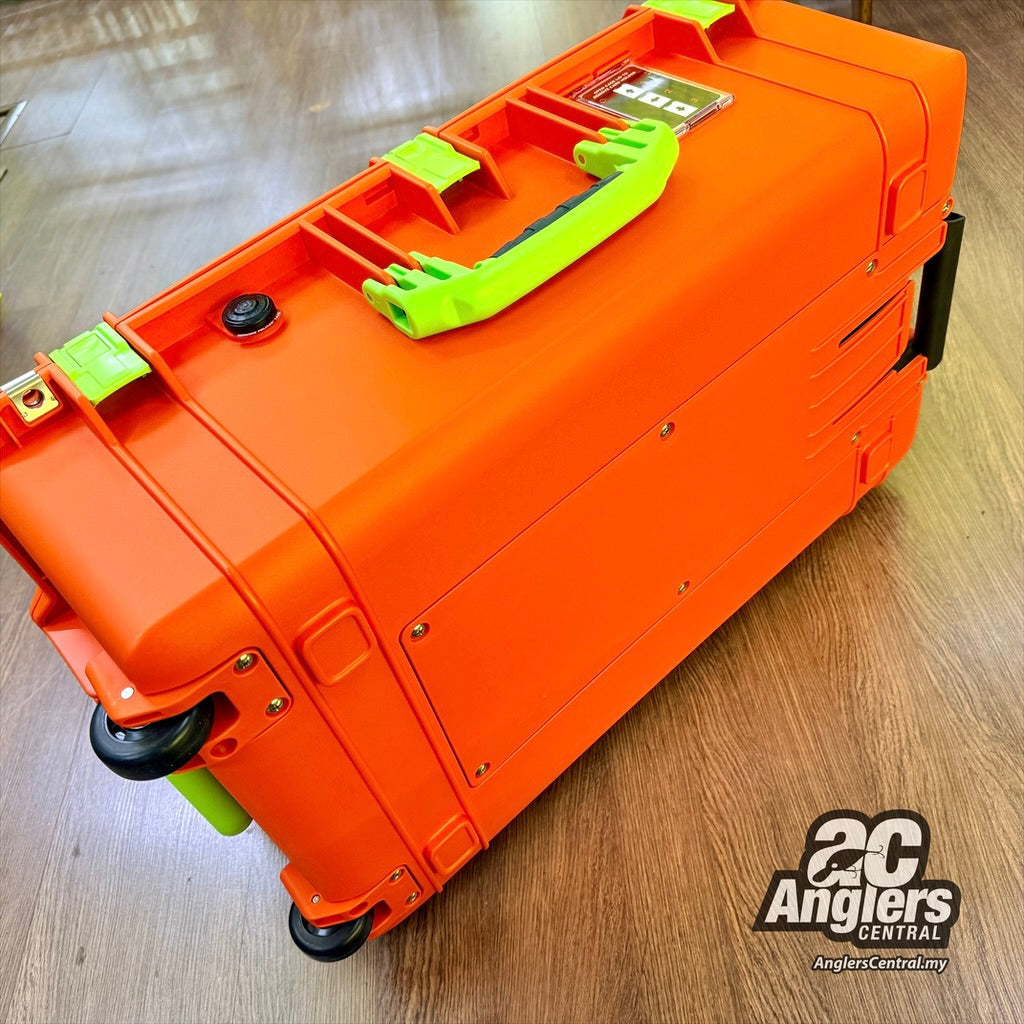 1595 Air Case (ColorCase) Orange & Lime Green Empty