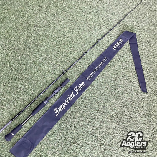 Senses Imperial Jade Ironman Expedition Arms IJ-63ML PE1-3 (USED, 9/10) with rod bag/sleeve