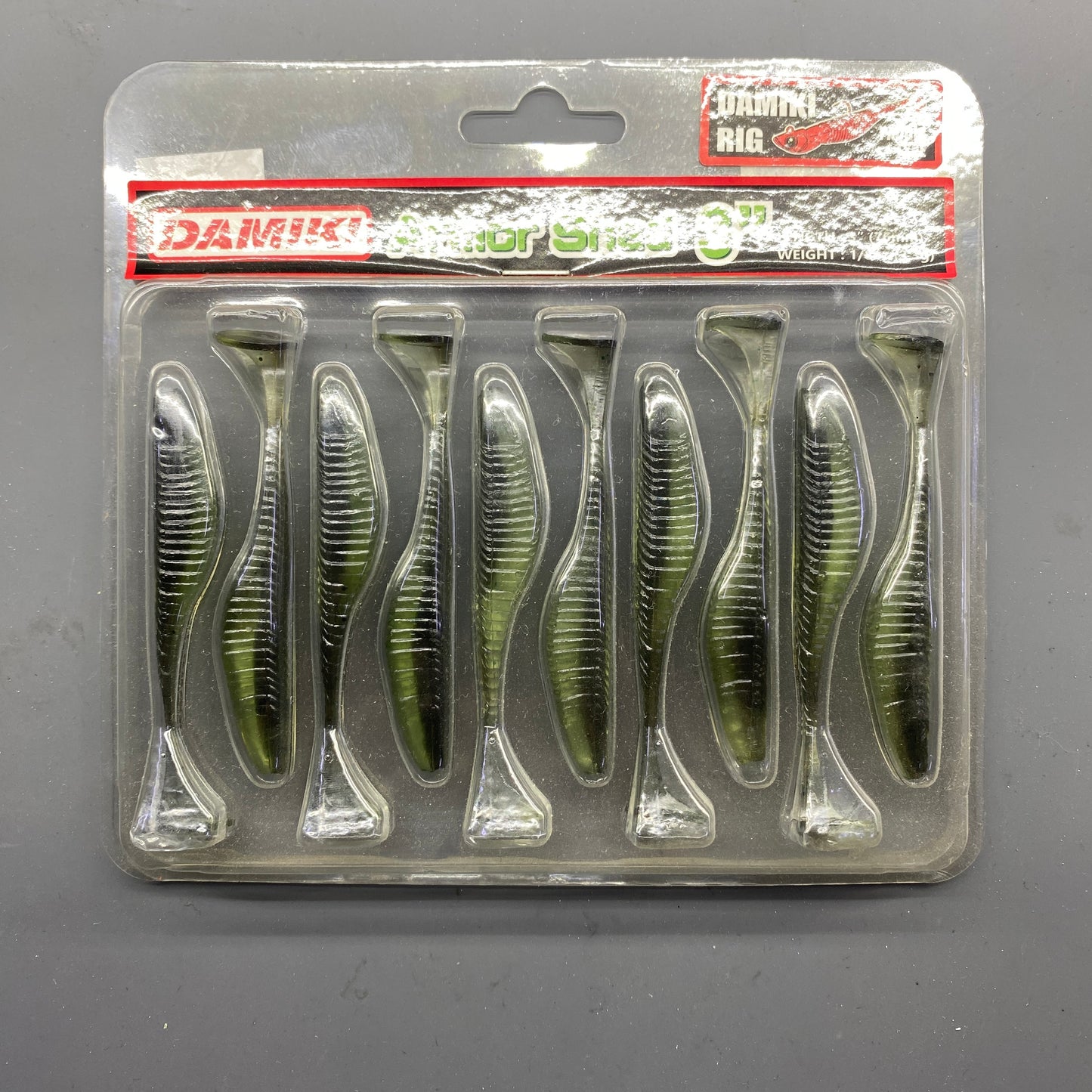 Damiki Armour Shad Paddle 3 inch