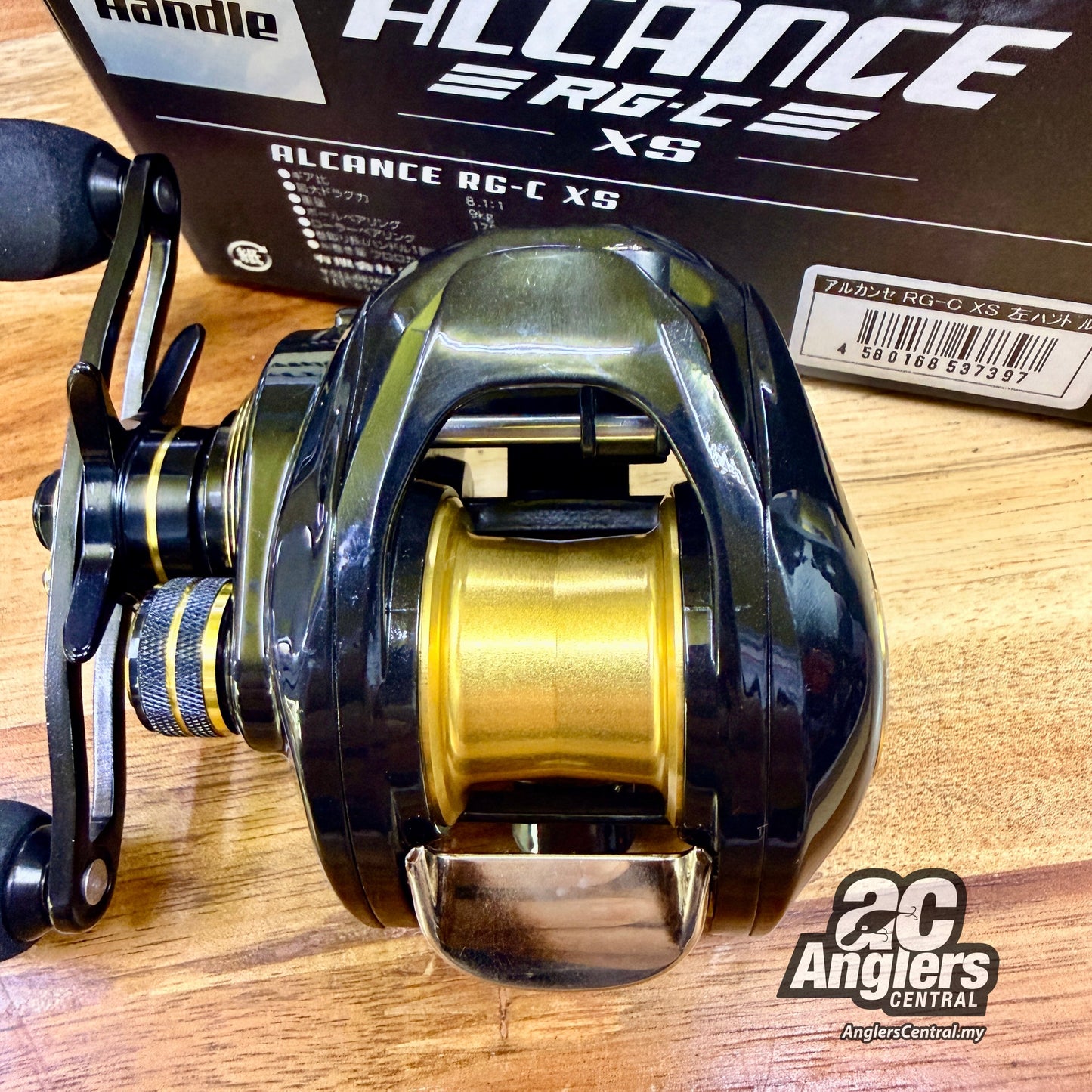 Alcance RG-C XS Left reel (USED, 9/10) complete box set
