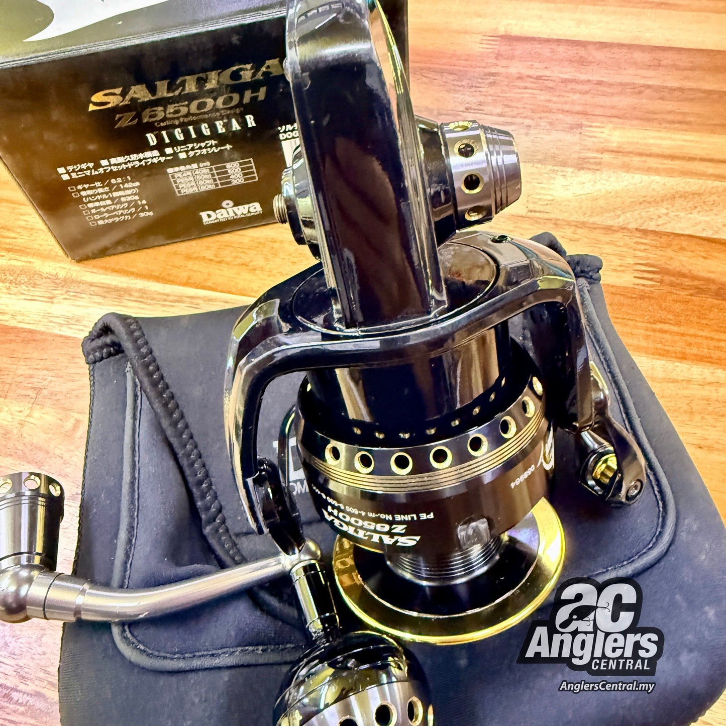 2006 Saltiga Z6500H Dogfight (USED, 8.5/10) complete box set (spare spool option)