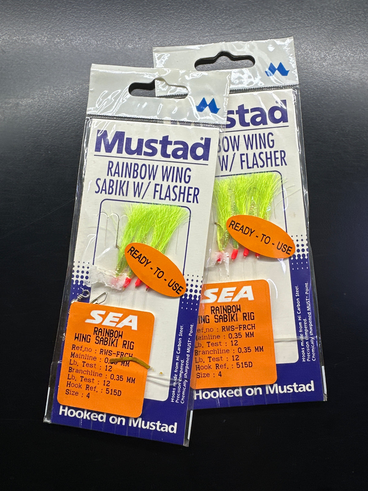 Mustad Rainbow Wing Sabiki W/ Flasher #4 (Clearance)