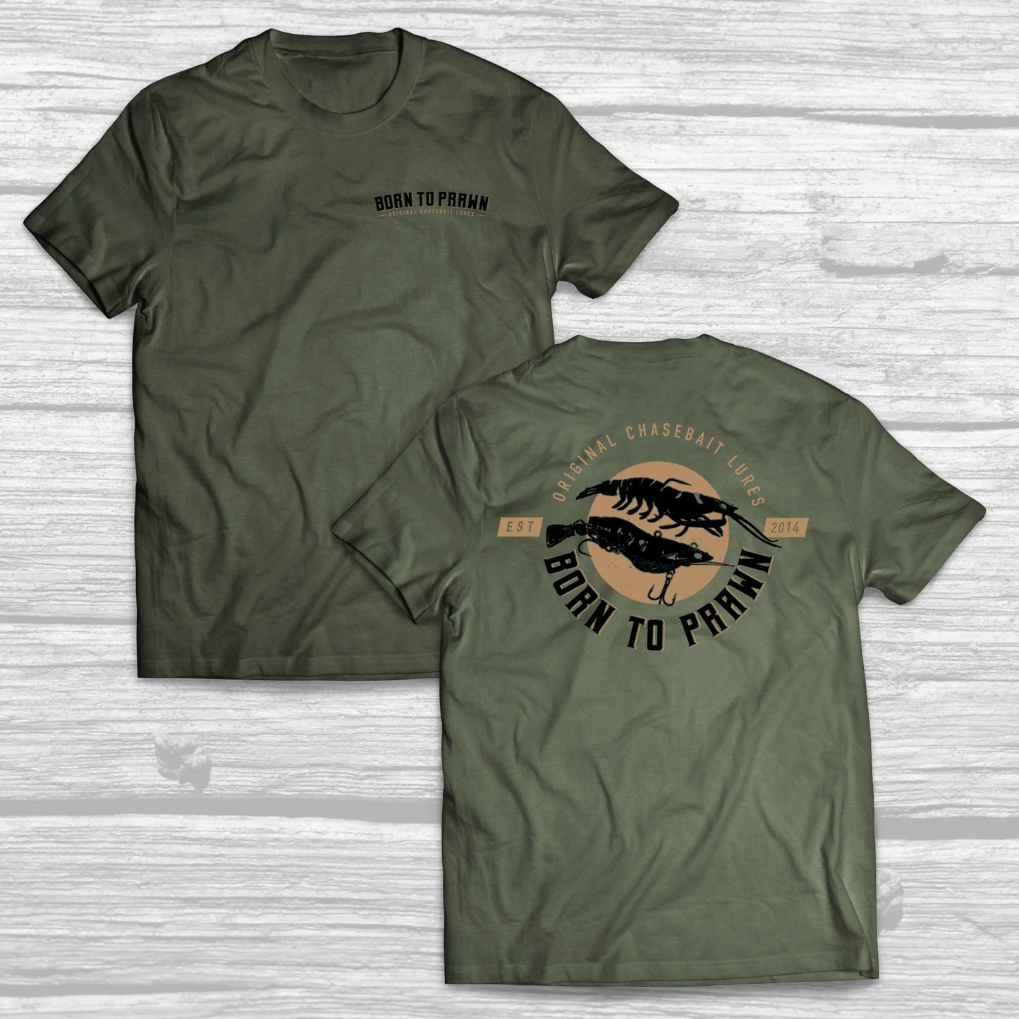 Born to Prawn T-Shirt (Cypress)