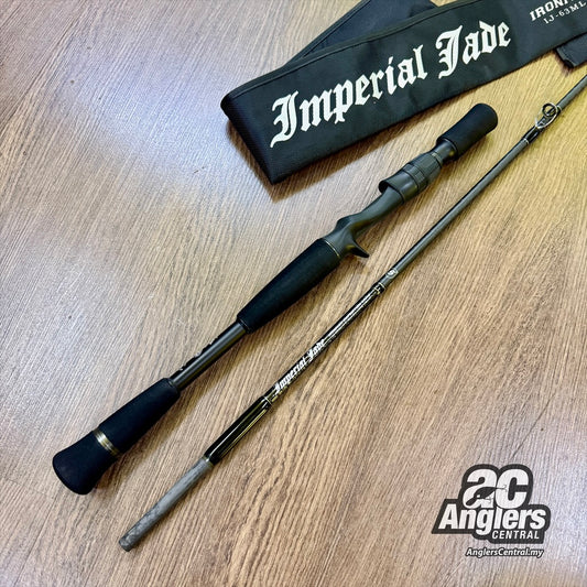 Senses Imperial Jade Ironman Expedition Arms IJ-63ML PE1-3 (USED, 9/10) with rod bag/sleeve