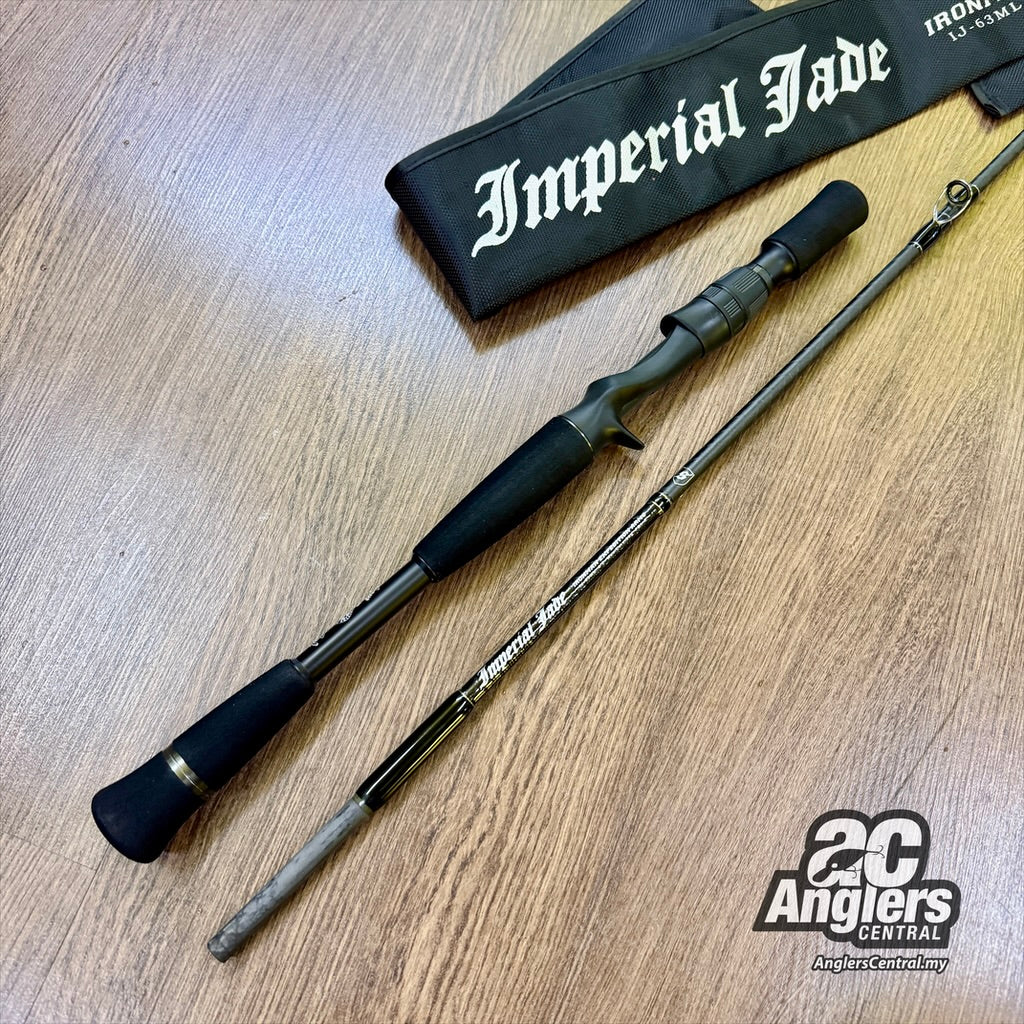 Senses Imperial Jade Ironman Expedition Arms IJ-63ML PE1-3 (USED, 9/10) with rod bag/sleeve