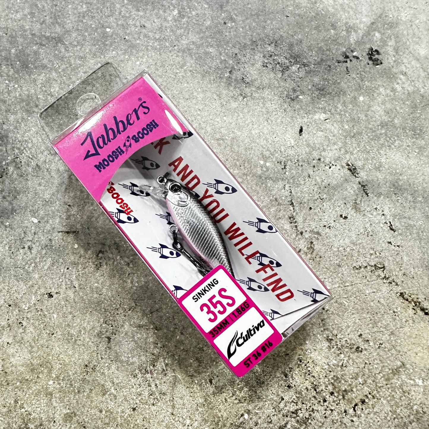 Moosh Boosh Sinking Minnow 35S