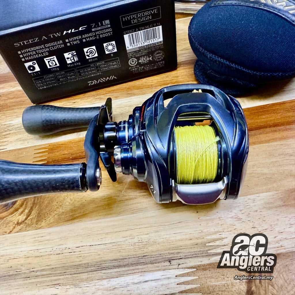 21 Steez A TW HLC 7.1L (USED, 8.5/10) with box, S+ handles