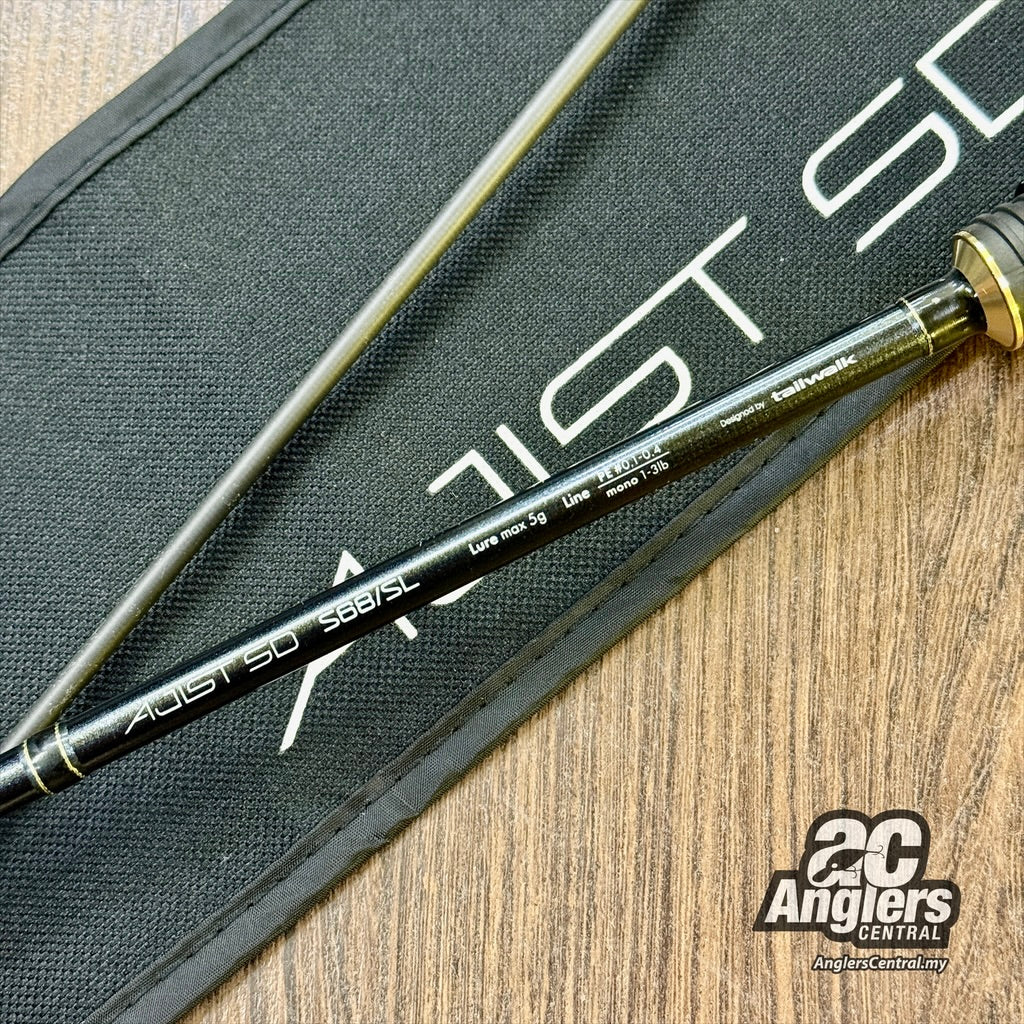 Ajist SD S68/SL (USED, 9/10) with rod bag/sleevw