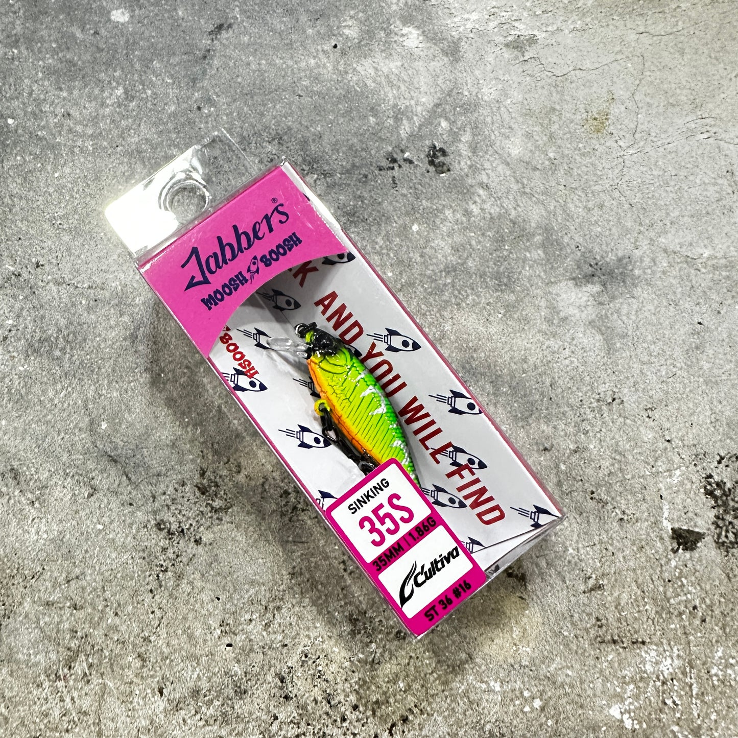 Moosh Boosh Sinking Minnow 35S