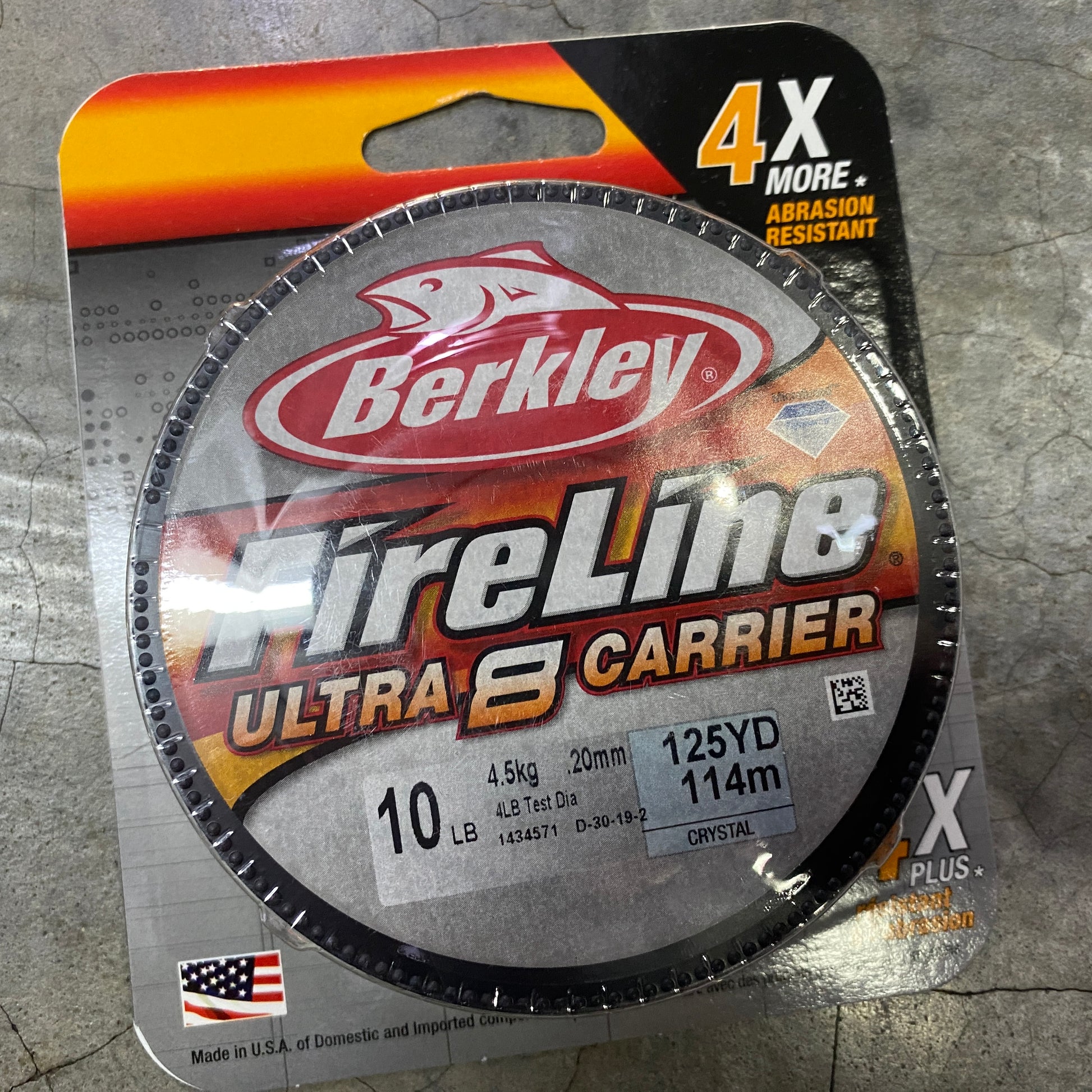 berkley fireline ultra 8 braided fishing line FireLine Ultra 8 Carrier 125yds (Clearance) – Anglers Central