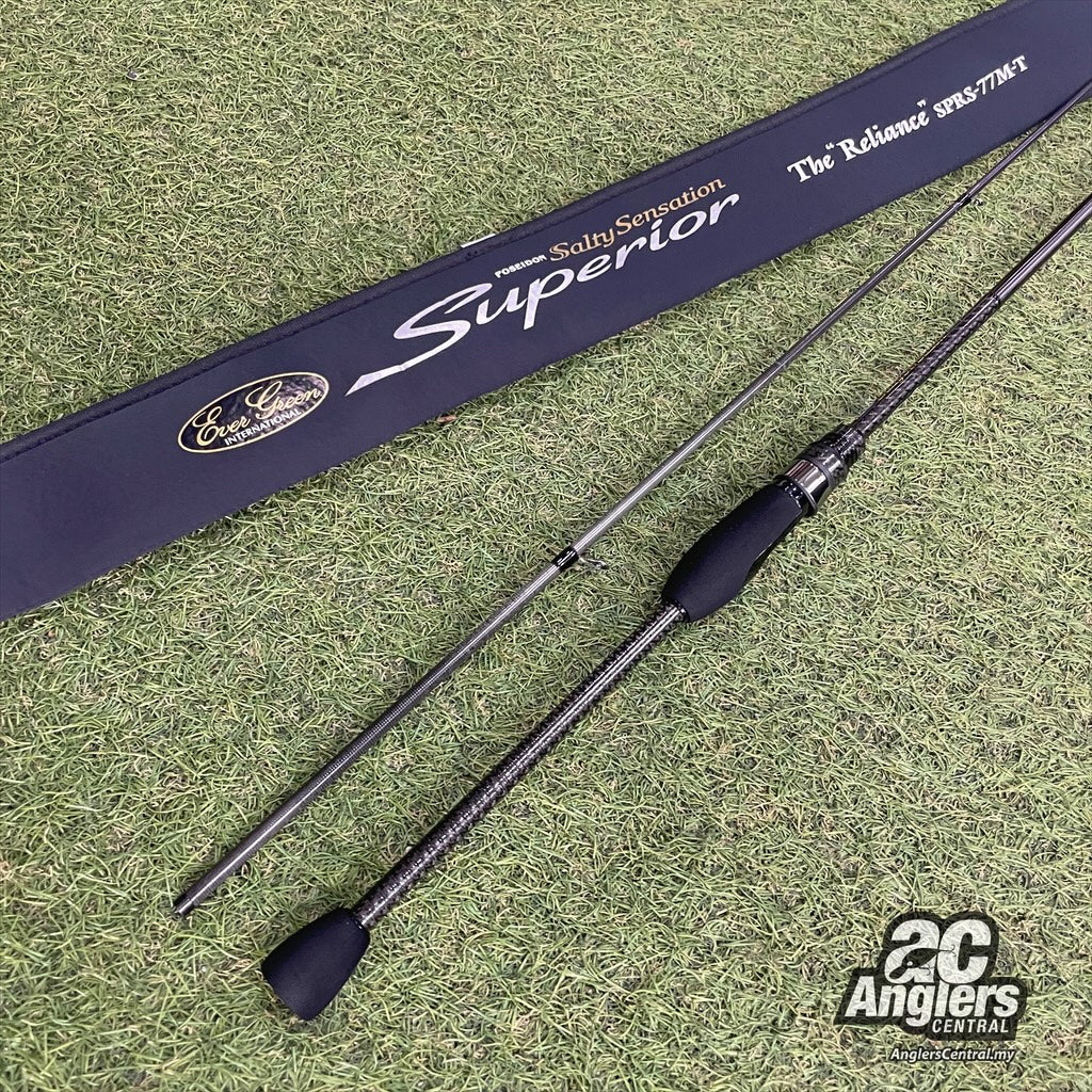 Salty Sensation Superior The "Reliance" SPRS-77M-T (USED, like new) with rod bag/sleeve