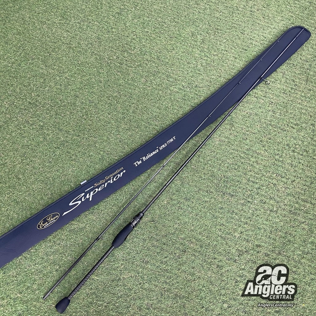 Salty Sensation Superior The "Reliance" SPRS-77M-T (USED, like new) with rod bag/sleeve