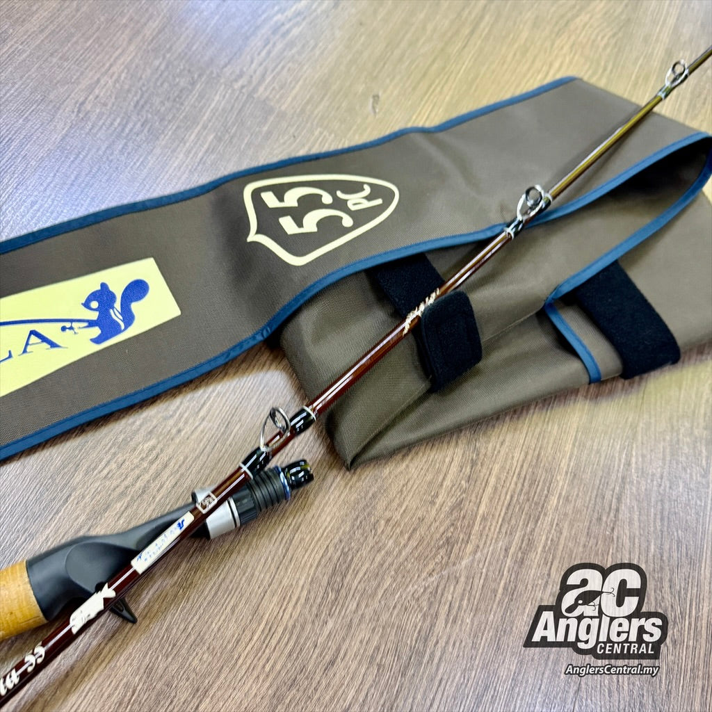 Pimenta PC55 PE#8 (USED, 9.5/10) with rod bag/sleeve