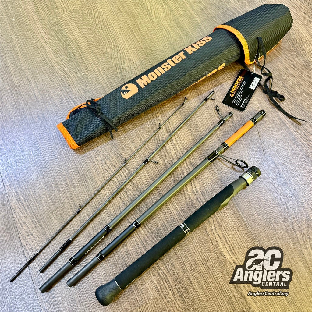 Hunters HT-6x4S Backpacker (USED, 9.5/10) with rod bag