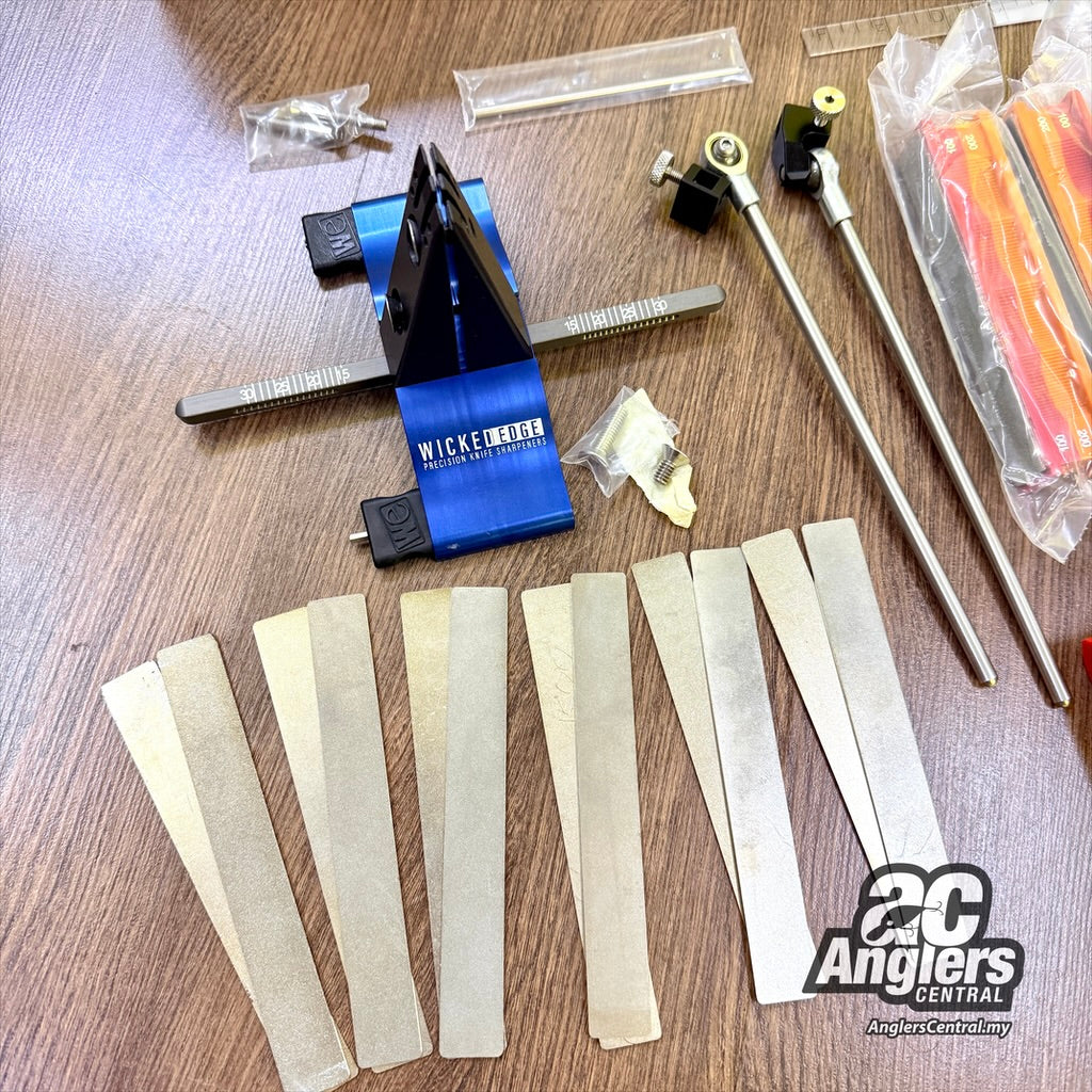 Knife Sharpener WE100 (USED, 9.9/10) complete box + extras