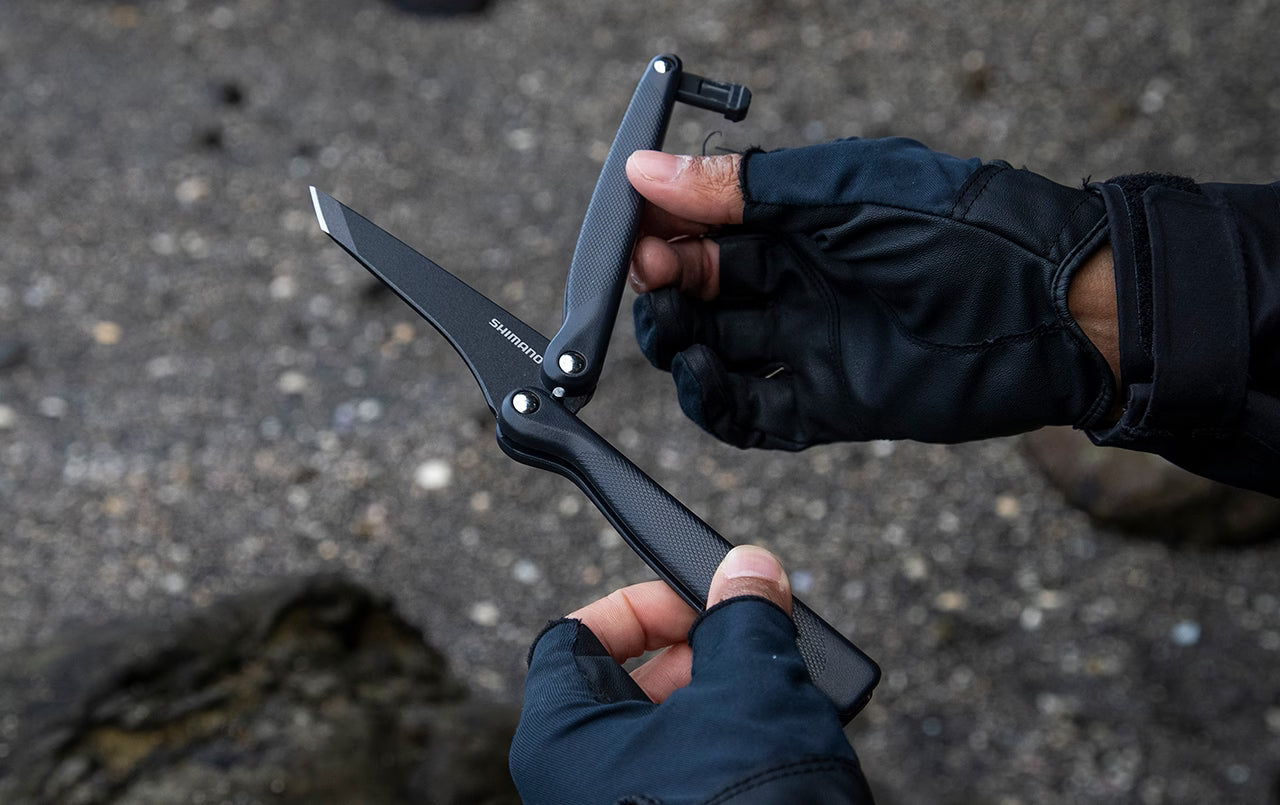 UB-203X Folding Pick F (Ikejime, Charcoal Gray)
