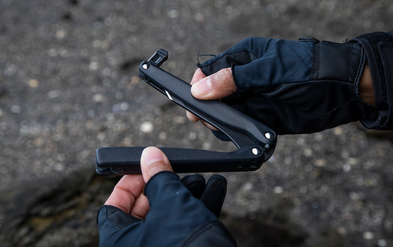 UB-203X Folding Pick F (Ikejime, Charcoal Gray)
