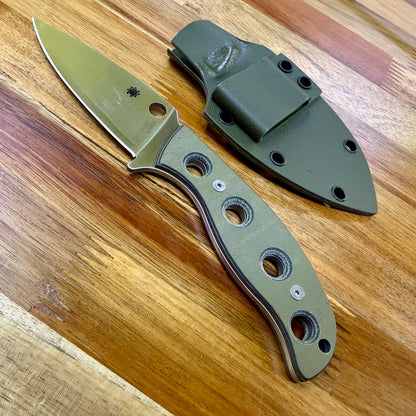 Mule Team™ San Mai MT32P SRS13/SUS405 (with custom G-10 handle & sheath)