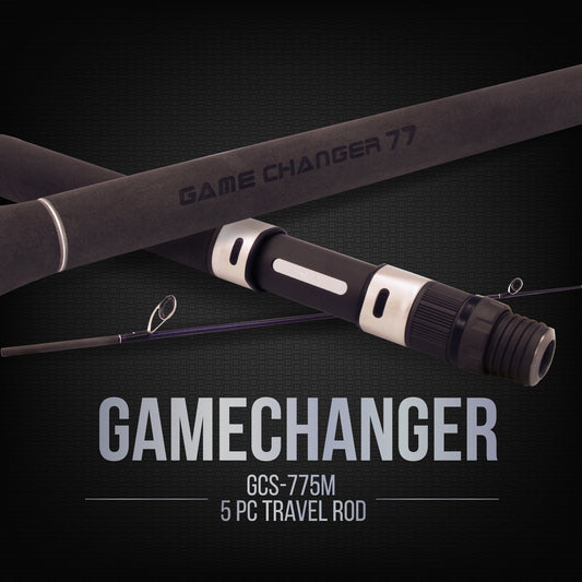 GCS-775M Gamechanger 5pc Travel Rod (Spin) PE3