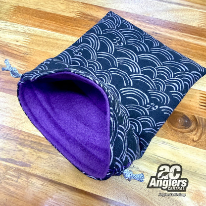 Japanese fabric reel/utility pouch (hand made)