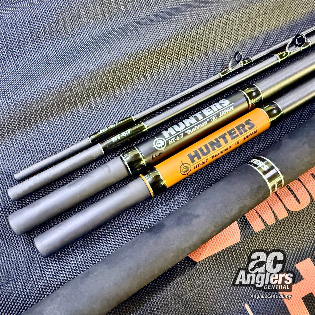 Hunters HT-6/7 Bushman (USED, 9.5/10) with rod bag