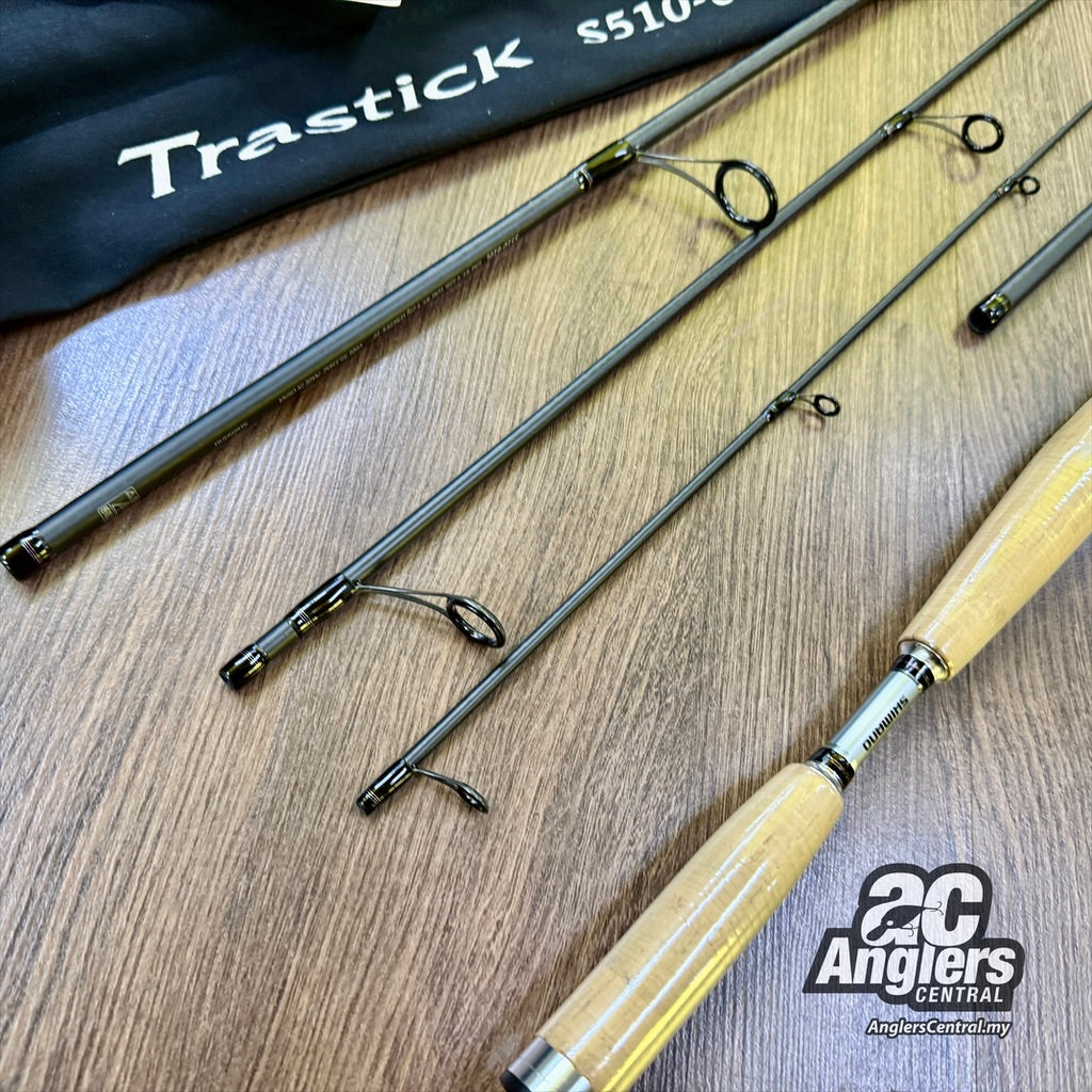 Trastick S510-610L 4-12lb (USED, like new) with rod bag & hard
