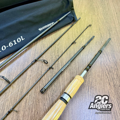 Trastick S510-610L 4-12lb (USED, like new) with rod bag & hard case
