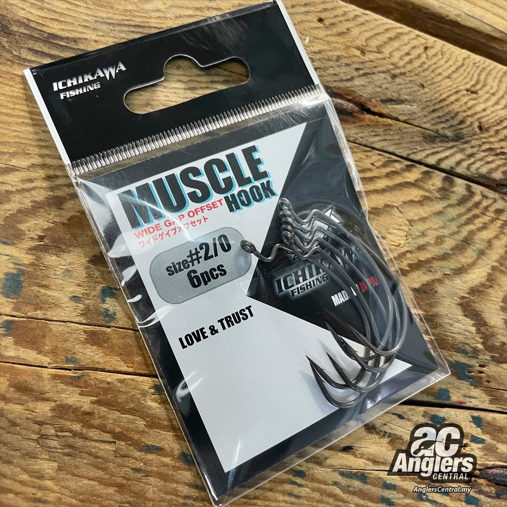 Muscle Hook (offset wide gap)