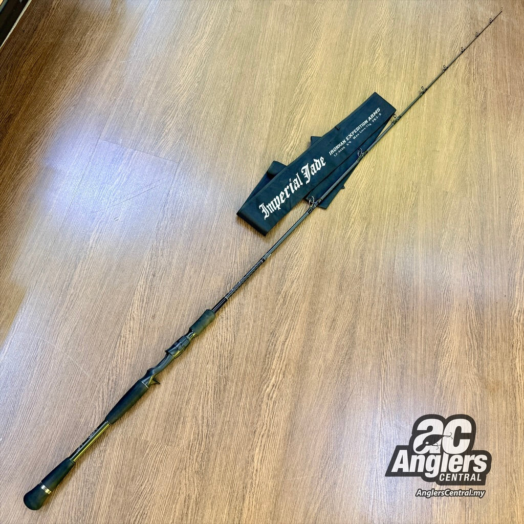 Senses Imperial Jade Ironman Expedition Arms IJ-66MH PE3-5 1pc (USED, 8.5/10) with rod bag/sleeve