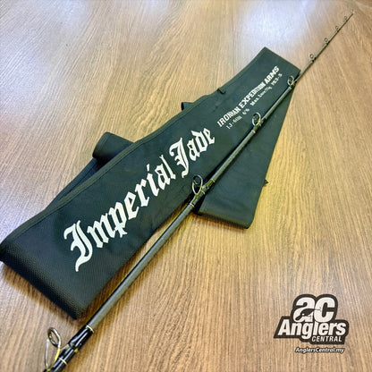Senses Imperial Jade Ironman Expedition Arms IJ-66MH PE3-5 1pc (USED, 8.5/10) with rod bag/sleeve
