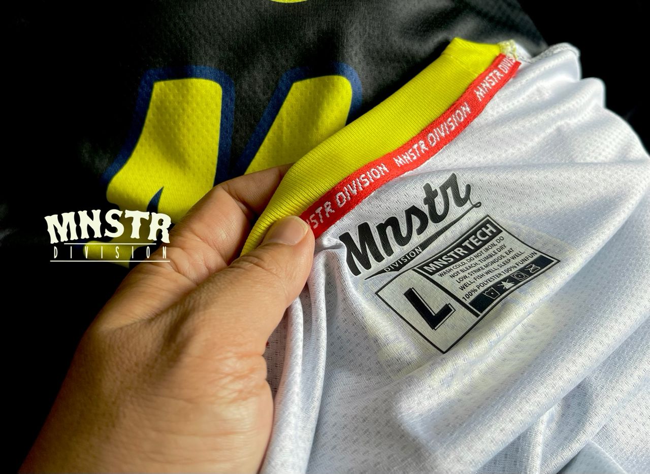 23 MNSTR Division Short Sleeve Jersey (Black Yellow)
