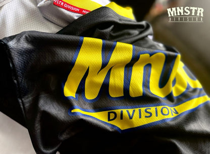 23 MNSTR Division Short Sleeve Jersey (Black Yellow)