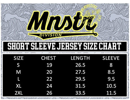 23 MNSTR Division Short Sleeve Jersey (Black Yellow)