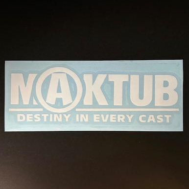 Maktub Signature Decal (Cutting Sticker)