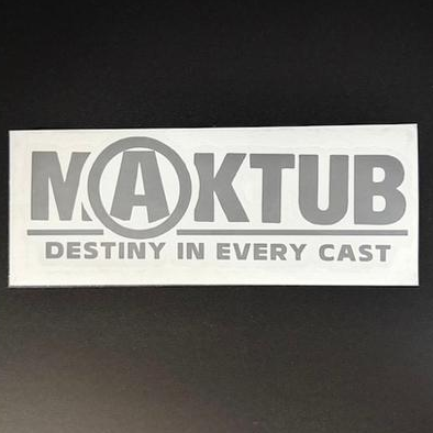 Maktub Signature Decal (Cutting Sticker)