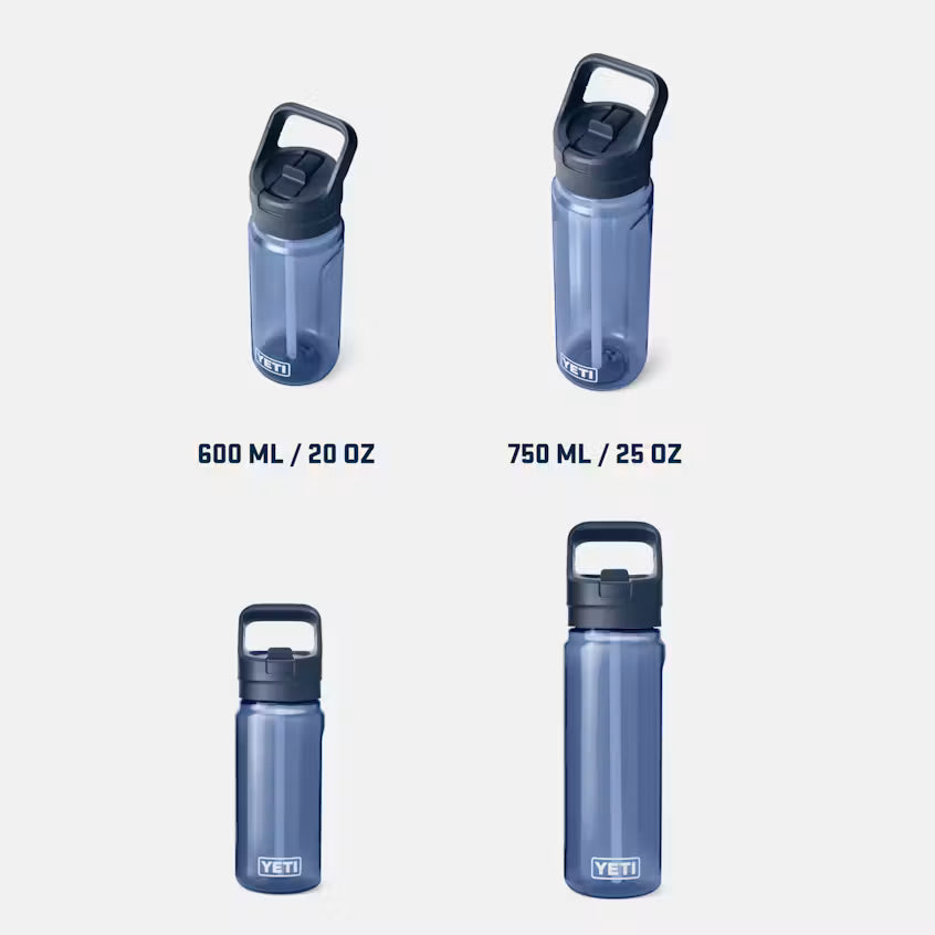 Yonder® 750 mL / 25 oz Water Bottle w Color-Matched Straw Cap