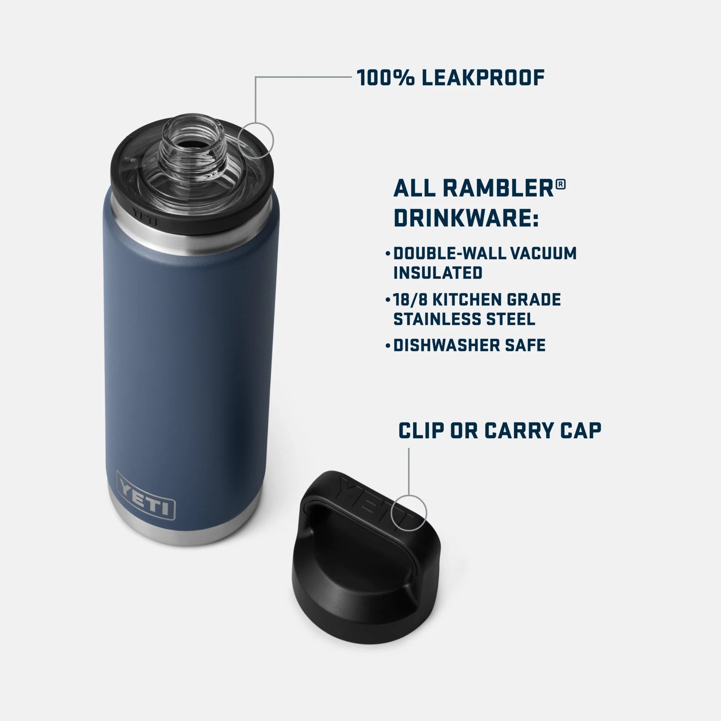 Rambler® 26 OZ Water Bottle With Chug Cap