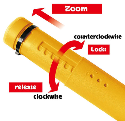 Round Air Rod Case DIA-115 Black (USED, 9/10)