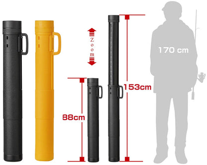 Round Air Rod Case DIA-115 Black (USED, 9/10)