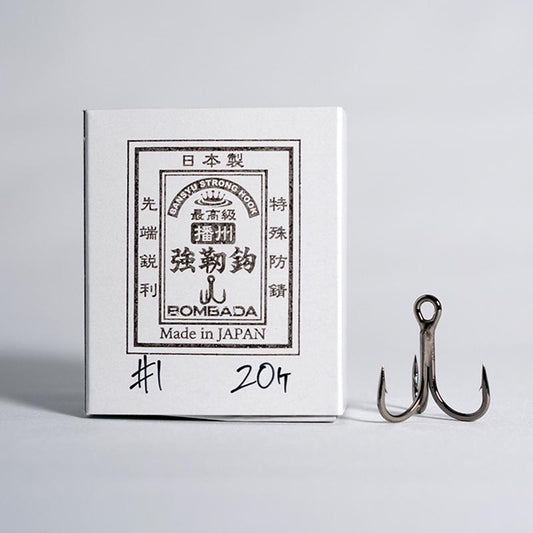Banshu strong treble hook (5x)