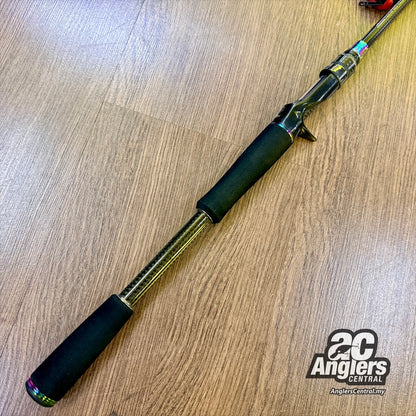 Inspirare Kaleido The Grand Cobra Limited Black Series TKIC-611XMH-BK 10-30lb (USED, 9.5/10) with rod bag/sleeve